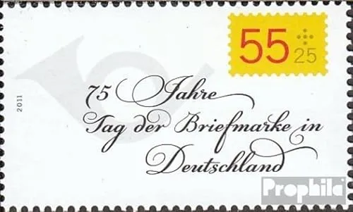 Prophila Collection BRD (BR.Deutschland) 2882 (kompl.Ausg.) FDC Ersttagsbrief 2011 Tag der Briefmarke (Briefmarken für Sammler)