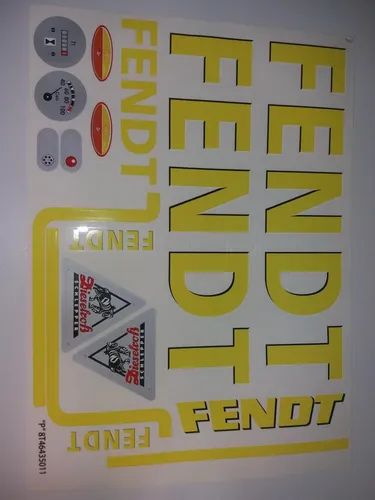 Big Aufklebersatz Fendt Dieselross für Big Traktoren