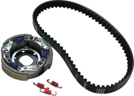 Racing Kupplung inkl. Keilriemen für 4-Takt China Roller 10 Zoll - Sonstiges Fahrradzubehör mit stufenlos verstellbarer Einkuppeldrehzahl für optimale Leistung und einfache Anpassung, ideal für Tuning-Roller.