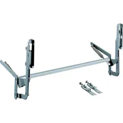 Kesseböhmer HSB Tür-Liftbeschlag bis 1170 mm - Küche Hochschränke, breitenanpassbar bis 1170 mm, ermöglicht sanftes Öffnen und Schließen für Schrankklappen bis 7 kg - ideal für moderne Küchen.