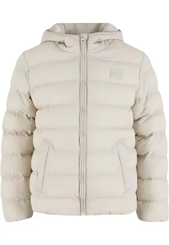 Urban Classics Kinder Winterjacke Boys Basic Bubble Jacket - Funktionsjacke für Jungen mit optimalem Wärmeschutz, wind- und wasserdicht, ideal für kalte Wintertage und vielseitig einsetzbar.