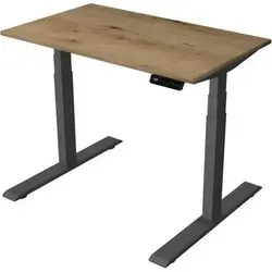 Kerkmann Smart Office Elektrisch Höhenverstellbarer Schreibtisch Eiche - Kinderschreibtisch mit elektrisch höhenverstellbarer Tischplatte (63-127 cm) für ergonomisches Arbeiten. Ideal für wechselnde Sitz- und Stehpositionen, stabil und pflegeleicht.