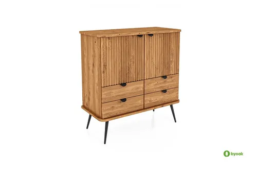byoak Kommode KULA aus Massivholz, Naturgeölt