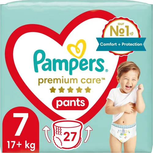 Pampers Premium Care Pants Size 7 Einweg-Windelhöschen 15+ kg 27 St.