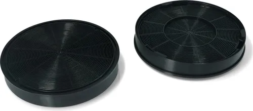 2x Kohlefilter Filter Dunstabzugshaube Ø196mm kompatibel zu EFF62, F196, FAC529, 484000008674