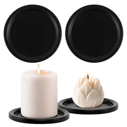 Kerzenständer Schwarz von GFUEIGJ