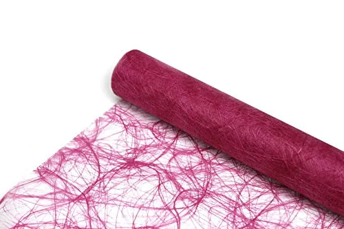Sizoweb® Tischband Tischläufer 30cm in Pink - 25m Rolle - Tischläufer in fuchsia, ideal für festliche Anlässe. 25m lange Rolle für kreative Dekoideen. Passende Servietten und weitere Artikel in unserem Shop erhältlich.
