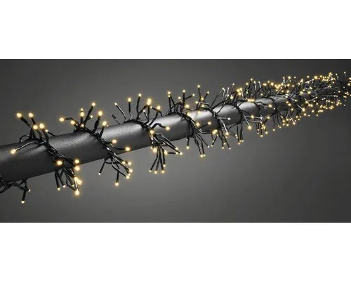 Konstsmide Micro LED Büschellichterkette Cluster in schwarz von Konstsmide