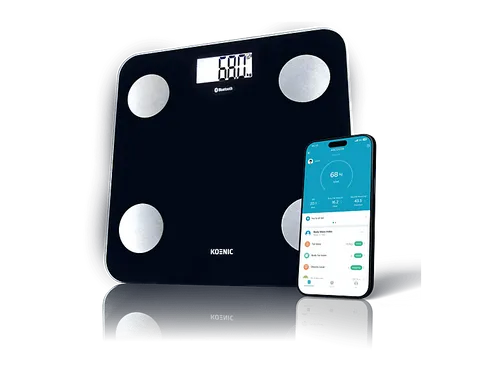 KOENIC KPS 18126 B APP, Körperanalysewaage