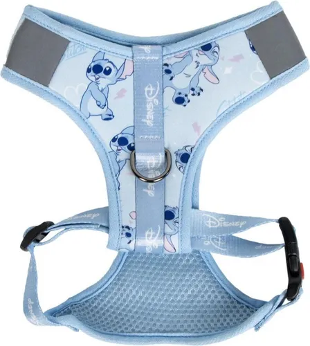 Stitch Hundegeschirr - Bequem und Verstellbar für Spaziergänge - Brustgeschirr für Hunde, aus robustem und atmungsaktivem Material, ideal für Training und Spaziergänge.