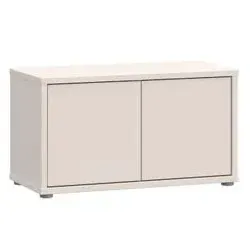 FORTE Garderobenbank Alice Springs in Beige Sand - Stylische Garderobenbank im modernen Design, ideal für den Eingangsbereich. Bietet Platz und Ordnung mit einem eleganten Look.