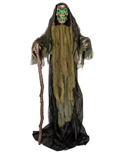 Horror-Shop Dekoobjekt Unheimlicher Sparkmack Waldschrat Halloween Animat - Realistisches Dekoobjekt für gruselige Halloween-Atmosphäre, aus hochwertigem Material gefertigt. Ideal für kreative Dekorationen und unvergessliche Erlebnisse bei Festen und Feiern.
