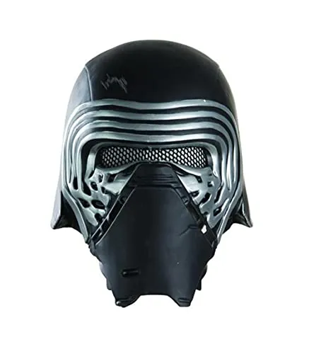 Rubie's Offizielle 1:2 Maßstab Star Wars Kylo Ren Maske in schwarz von Rubies