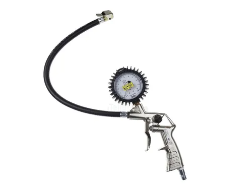 SW-Stahl Druckluft Reifenfüller Luftdruckprüfer Manometer bis 10 bar