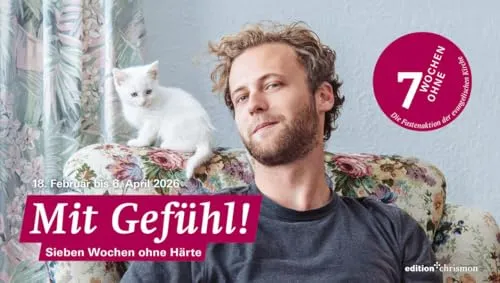 Wochen Ohne Fastenkalender 2026 - Tischkalender mit 60 Seiten, ideal für die Planung von Fastenzeiten, inspiriert zum Nachdenken und zur Reflexion. Perfekt für alle, die spirituelle Impulse suchen.