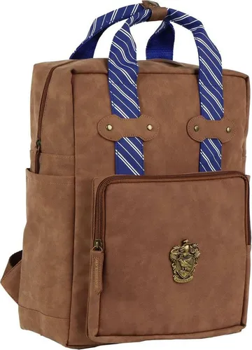 Cerdá Harry Potter Ravenclaw Rucksack aus Kunstleder - Stylischer Rucksack für Fans der Ravenclaw-Hausfarben, ideal für den Alltag und mit viel Platz für deine Essentials.
