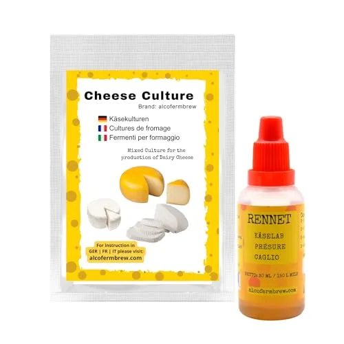 Naturlab 30 ml + Käsekultur 5g von AlcoFermBrew