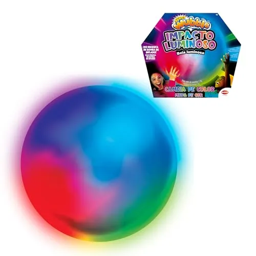 Bizak Super Wubble Lichteffekt – Farbwechselnder Spielball