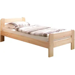 TiCAA Einzelbett Gästebett aus Kiefernholz, 90 x 200 von MID.YOU