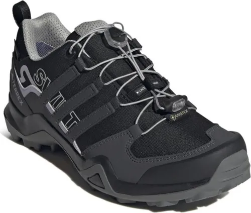 adidas Damen Terrex Swift R2 Gore-TEX Wanderschuhe - Wanderschuhe mit GORE-TEX Membran für wasserdichten Schutz und Speed-Lacing System für schnellen Einstieg, ideal für Outdoor-Abenteuer.
