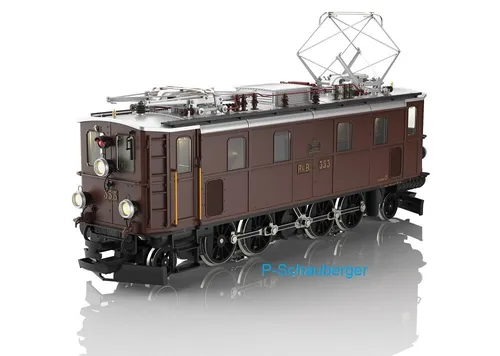 LGB 24601 E-Lok Ge 4/6 353 RhB braun Digital Sound Panto in OVP GARANTIE Sammler