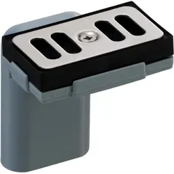 Produktbild TG-Kunststoffe Überlauf 90 Grad mit Blende 58x33 mm