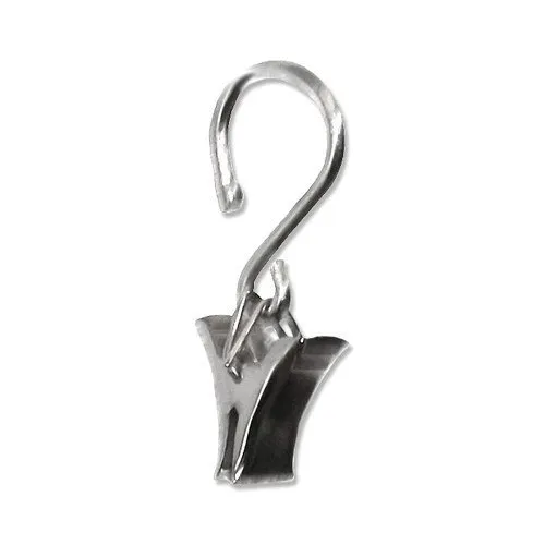 Interdeco Seilklammern vernickelt für Seilspanngarnituren (20 Stück)