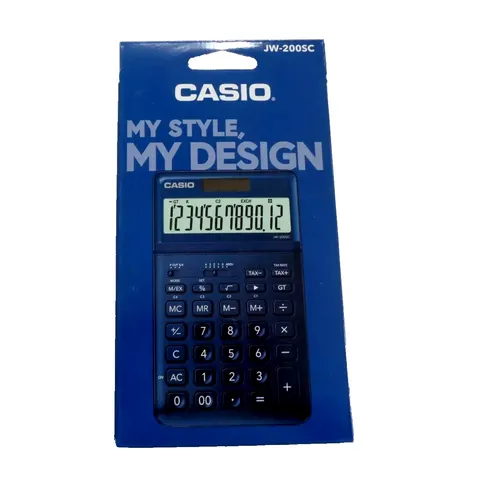 CASIO Taschenrechner Blau von CASIO