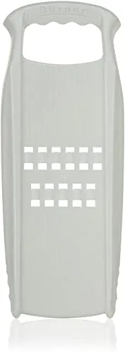 Börner Rösti PowerLine Kartoffel Reibe • Rösti Reibe für Schweizer Rösti, Zucchinipuffer & Kartoffelpuffer • Kartoffelreibe für rohe Kartoffeln, Zucchini & mehr • Gemüsehobel (Weiß)