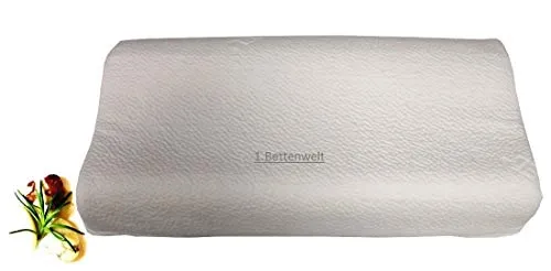 GARANTA Orthopädisches Visco-Weichschaum-Nackenkissen Nackenstützkissen 40x80 cm