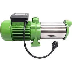 CHM GmbH® Kreiselpumpe 1,1 KW - Hochleistungs Gartenpumpe mit 5400 L/h - Wasserpumpen mit robustem Edelstahl und 6,5 Bar Druck. Ideal für Gartenbewässerung und hohe Fördermengen bis 5400 L/h.