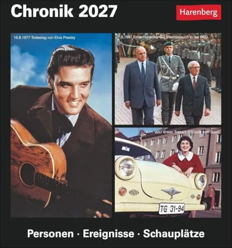 Berthold Budde | Chronik Tagesabreißkalender 2027 von Harenberg
