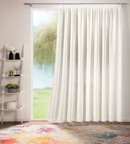 Vorhänge & Gardinen Beige von DecoHome24