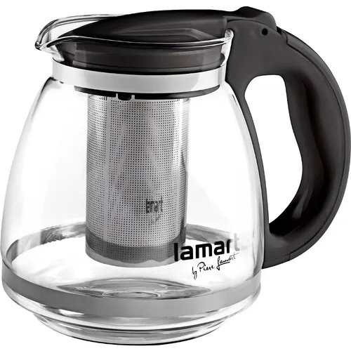 Lamart Teekanne 1.5l Schwarz Verre LT7027