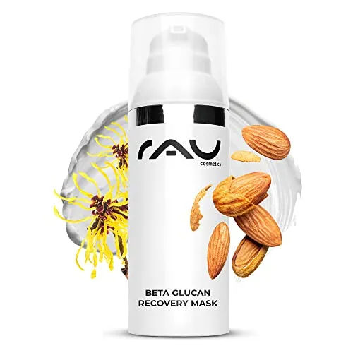 RAU Cosmetics Regenerierende Gesichtsmaske - Beta Glucan Recovery Mask 50 ml - Gesichtsmasken & Gesichtskuren, ideal zur Beruhigung und Regeneration trockener, reifer Haut mit Beta Glucan für strahlend schöne Ergebnisse.