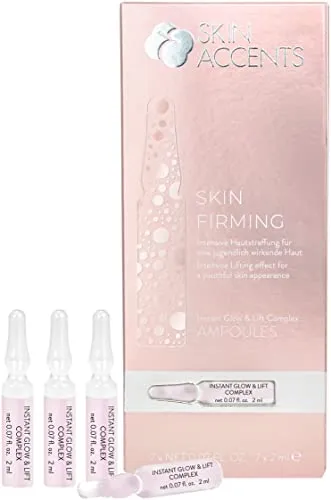 inspira: cosmetics Skin Accents Skin Firming Ampullen - Körperlotionen mit intensivem Lifting-Effekt für jugendlich strahlende Haut und sofortige Faltenreduzierung.