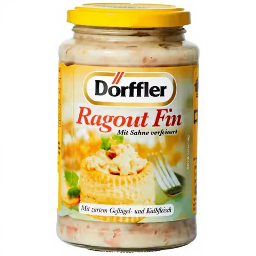 Dörffler Feines Ragout Fin mit Kalb- & Geflügelfleisch 400 g
