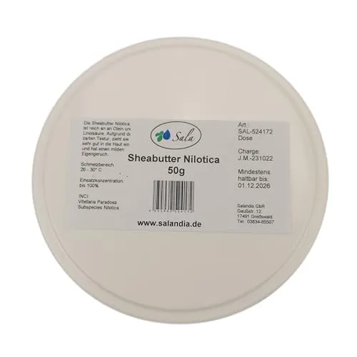 Sala Sheabutter Nilotica kaltgepresst (50 g Dose)