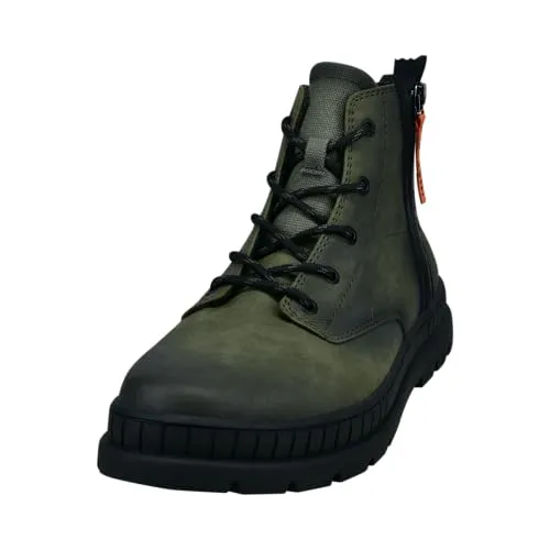 Bugatti Schnürstiefel Herren Dunkelgrün - Wanderschuhe mit edlem Design und hochwertiger Verarbeitung, ideal für stilbewusste Männer, die auch in der kalten Jahreszeit Komfort und Eleganz schätzen.