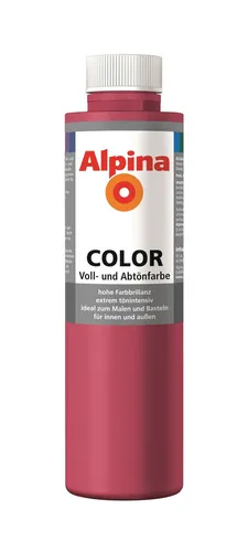 Alpina COLOR Voll- und Abtönfarbe Shocking Pink 750ml seidenmatt
