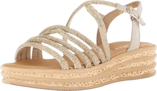 Gabor 64.555 Damen Sandalette in gold von Gabor