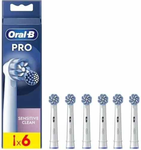 Oral-B Pro Sensitive Clean Aufsteckbürsten, 6 Stück von Oral-B