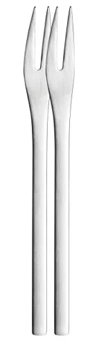 Puresigns ONE Extra Serviergabel 20cm Edelstahl Matt Silber 2-teilig