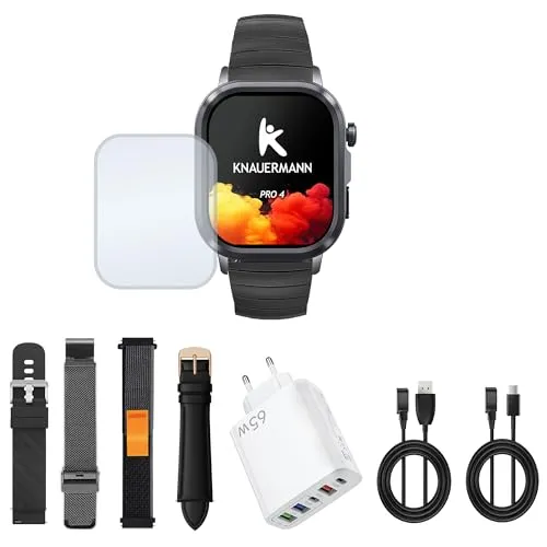Knauermann Schwarz Aktivitätsmonitor