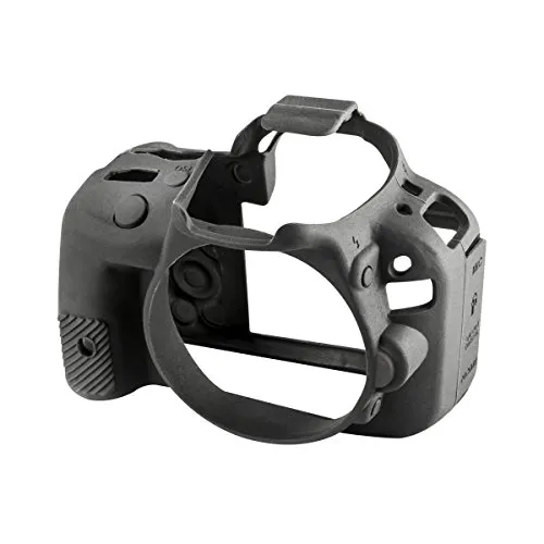 Walimex pro easyCover für Canon 100D – angenehm griffige Silikon-Schutzhülle, Kamera-Abdeckung - passgenau, uneingeschränkte Bedienbarkeit