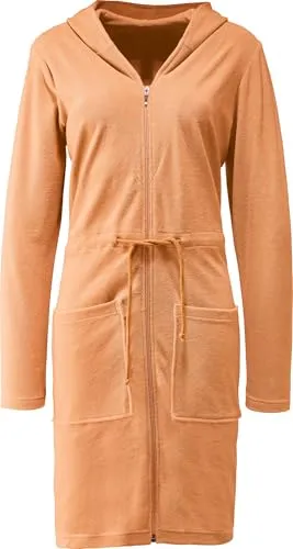 Erwin Müller Damen-Bademantel Limbach mit Kapuze von Erwin Müller