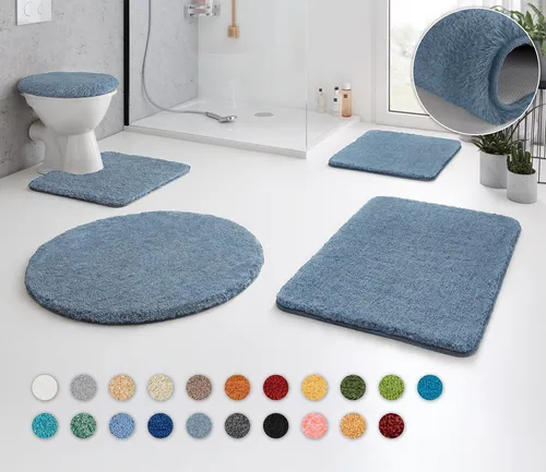 Kleine Wolke Badematte RELAX – Flauschiger Badteppich in Uni-Farben - Erleben Sie Komfort im Badezimmer mit der Kleine Wolke Badematte RELAX! Der dichte, 30 mm hohe Flor sorgt für eine angenehme Trittfläche und ist pflegeleicht. Erhältlich in verschiedenen Größen und Farben.