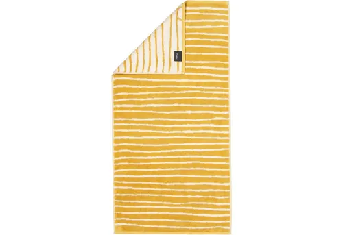 Cawö Handtücher Loft Lines 6225, 100% Baumwolle (1-St) in gelb von Cawö
