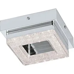 Eglo 95655 FRADELO LED Deckenleuchte - Lampen – Elegante Deckenleuchte mit warmweißem Licht (3000 K) und fest verbautem LED-Modul für eine lange Lebensdauer von 25.000 Stunden. Ideal für stilvolle Wohnräume.