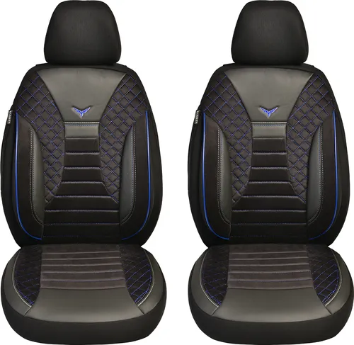 Maß Schonbezüge Sitzbezüge für VW T5 Caravelle PS806 - Sitzbezug-Set für Fahrer und Beifahrer, atmungsaktiv und airbagfreundlich, einfach zu installieren und ideal für den Schutz Ihrer Autositze.